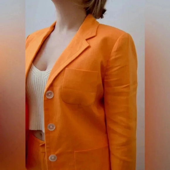 Lauren Ralph Lauren | Linen Blazer - Picture 2 of 10
